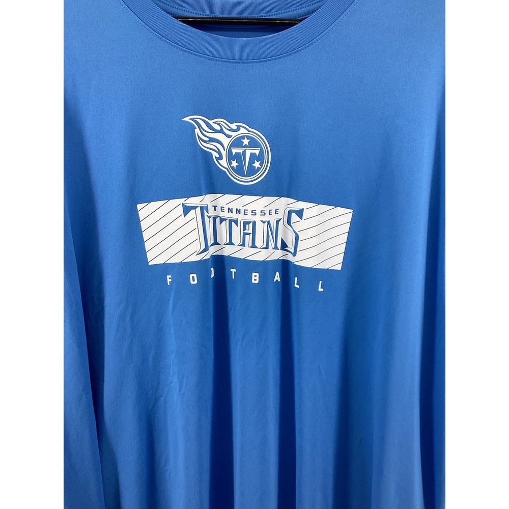 Men's Nike NFL Tennessee Titans Big & Tall Short sleeved Performance Tee 4XL - Picture 4 of 10